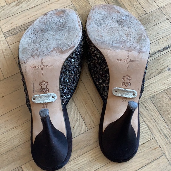 Brown slip on heels - Picture 6 of 6